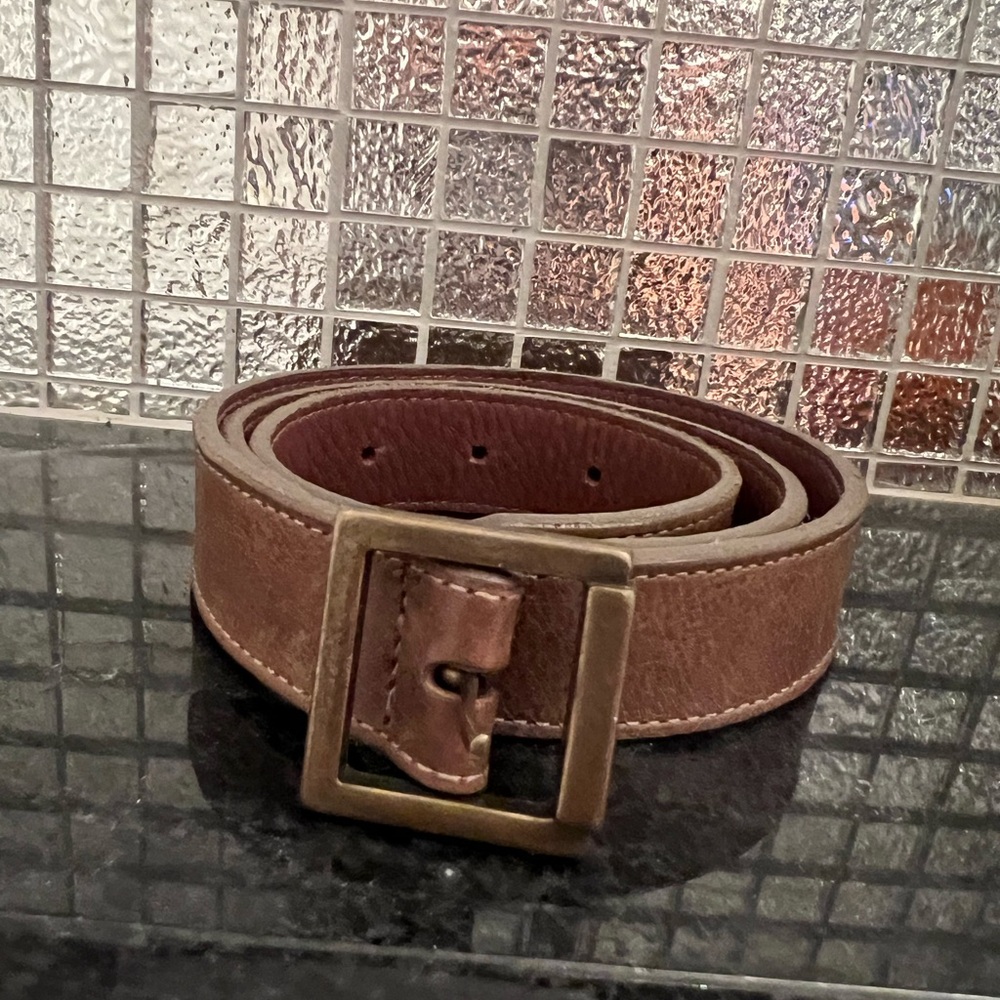 Jenni Kayne Brown Leather Belt